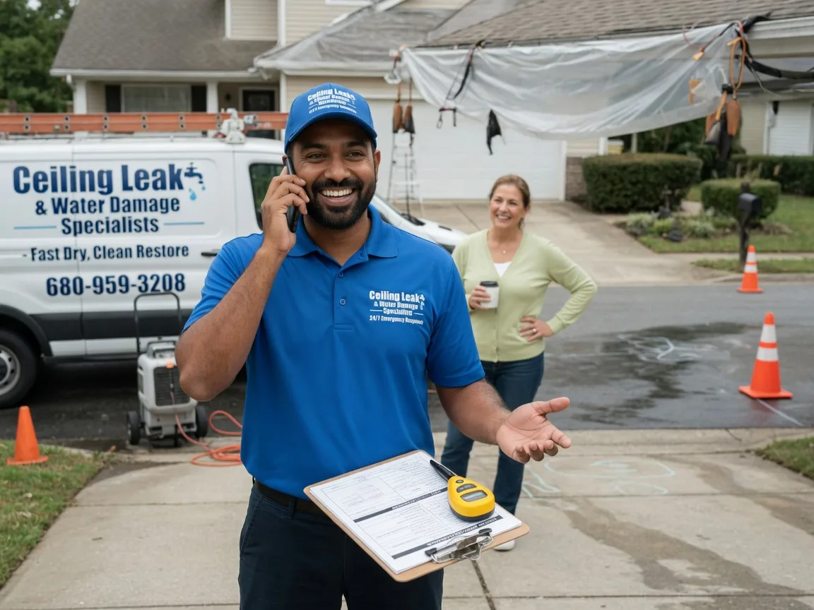 Ceiling Leak Cleanup Loop, TX FAQs
